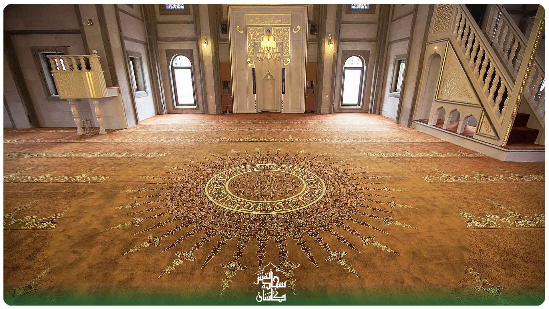 فرش یک پارچه فرش مسجد